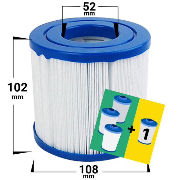 spa filter 52mm