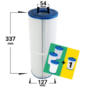4-pack Spa filter Hydropool | Arctic | Viskan | Denform | Calspa | Sundance | Bauhaus | Trademax | Folkpool | Hawkeye | Sverigebadet