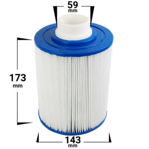 Spafilter 1-pak | Wellis | Dream Maker | Balboa | Grandform | Jazzi | Master Spas | Comfort Garden m.fl.