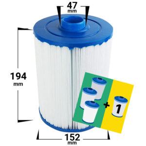 4-pack Spa filter for. Pentland | Westerbergs spabad