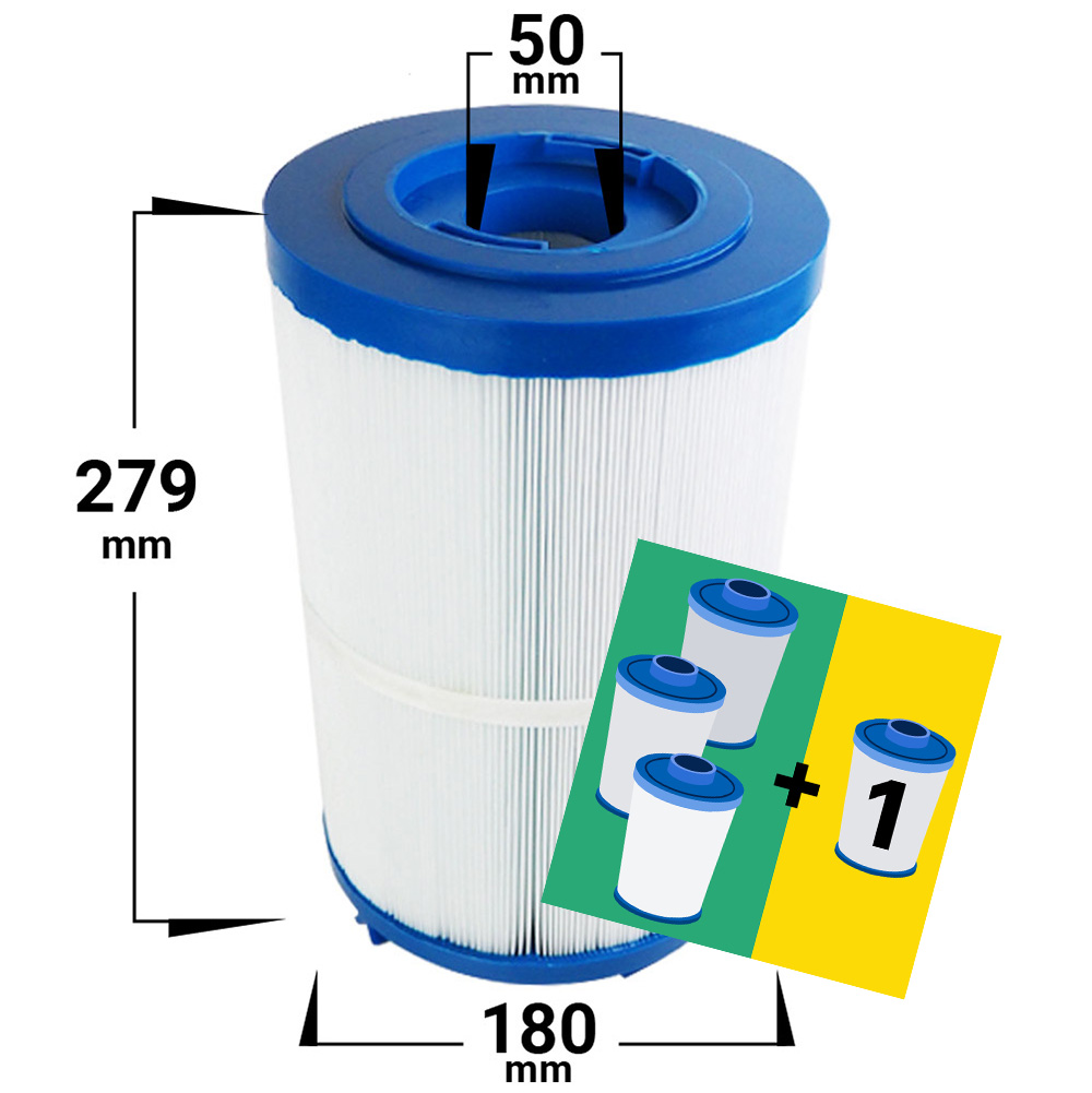 4-pack Spa filter Folkpool