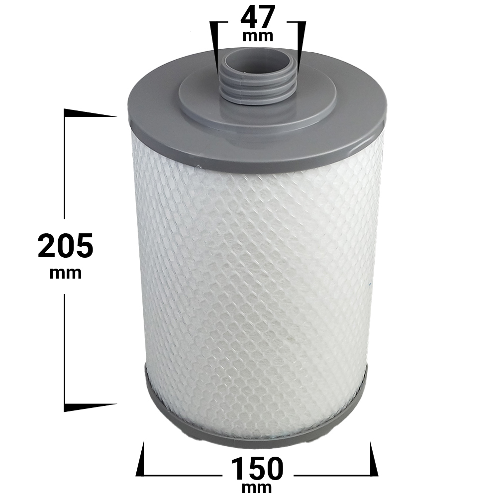 Rengöringfritt spafilter 47 mm