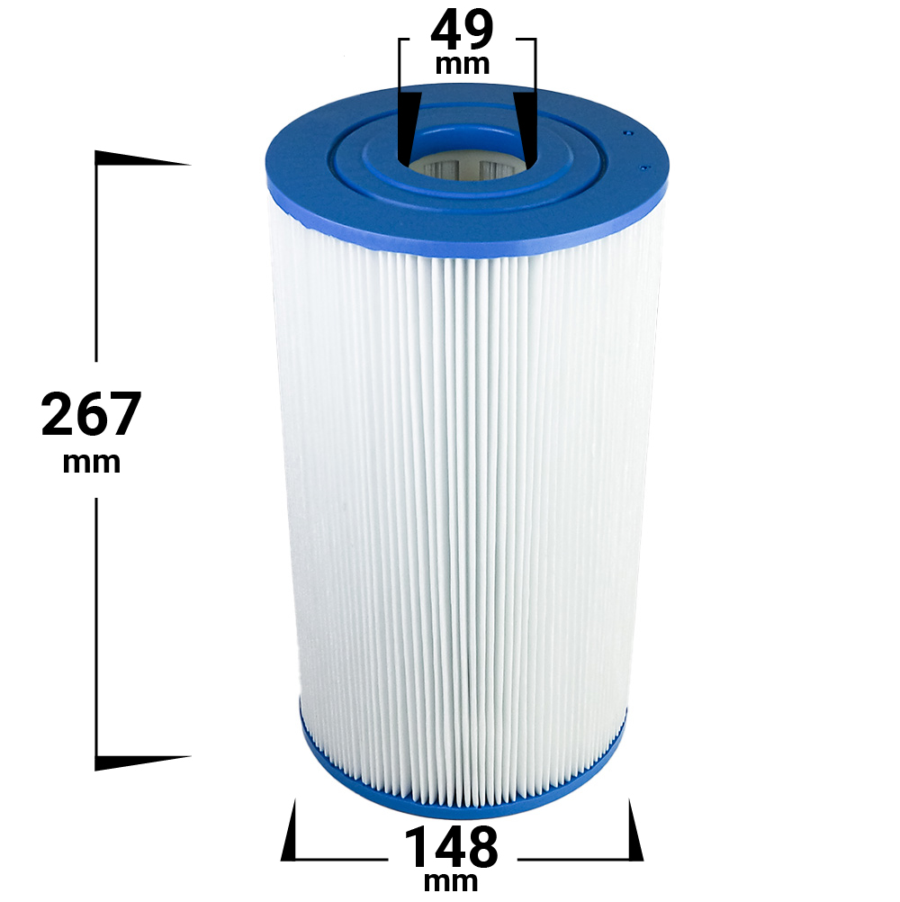 1-pack Spafilter som passar bl.a. Hotsprings