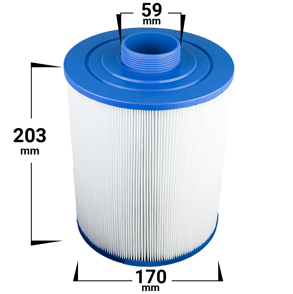 1-pack Spafilter som passar bl.a. Artesian