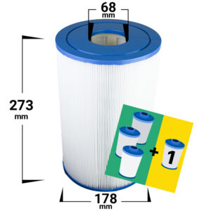 4-pak Spa filter HotSpot | Caldera | Watkins