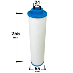 Effektivt Förfilter/Påfyllnadsfilter, Tar bort partiklar ner till 1-5 micron