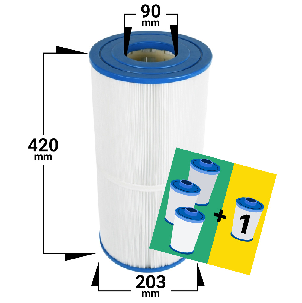 4-pack Spa filter Caldera | Watkins | Hotspring