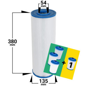 4-pak Spa filter Calspa | Maax | Viking | Barefoot Spa
