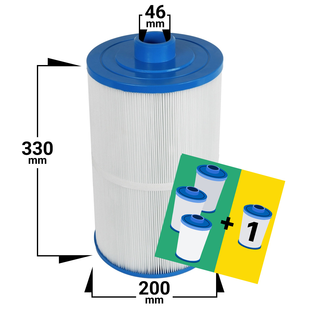 4-pack Spa filter Azzagon | K-Rauta | Coleman | Maax | California Cooperage