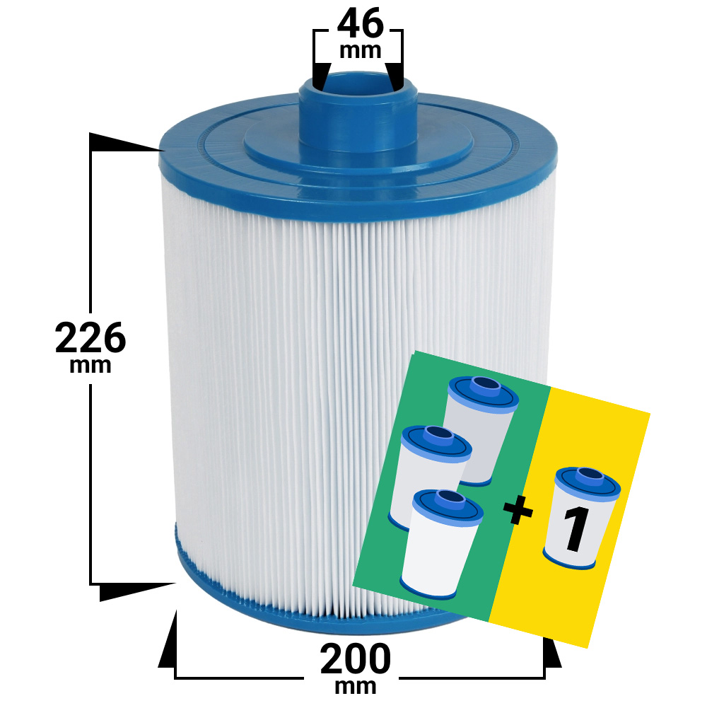 4-pack Spa filter Coleman Spa | Maax spa | Azzagon