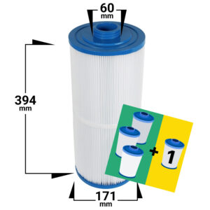 4-pak Spa filter to Jacuzzi | Sundance