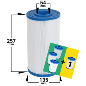 4-pak Spa filter Nordic Hot Tubs | North star | Folkpool