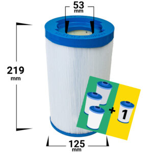 4-pack Spa filter Swebad | Bauhaus spa | Viva | Vortex